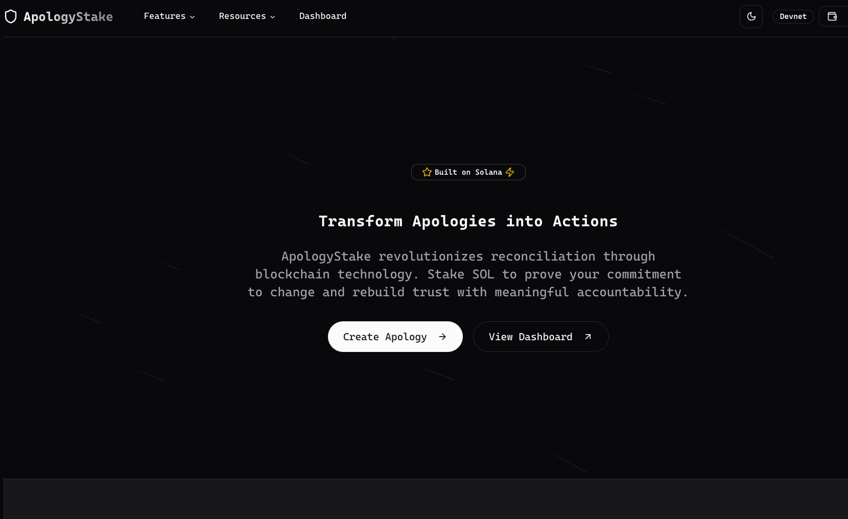 ApologyStake
